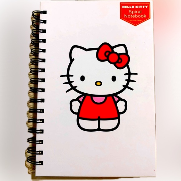Other - Hello Kitty Hardcover Notebook